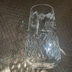 Eidenburg rare crystal vase